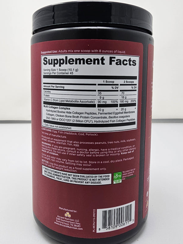 Ancient Nutrition Unflavored Multi Collagen