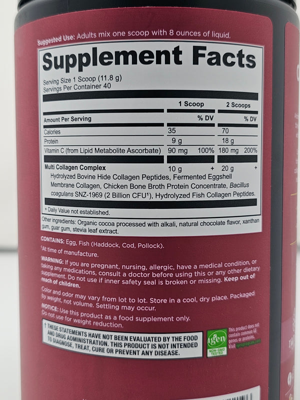Ancient Nutrition Multi Collagen Chocolate
