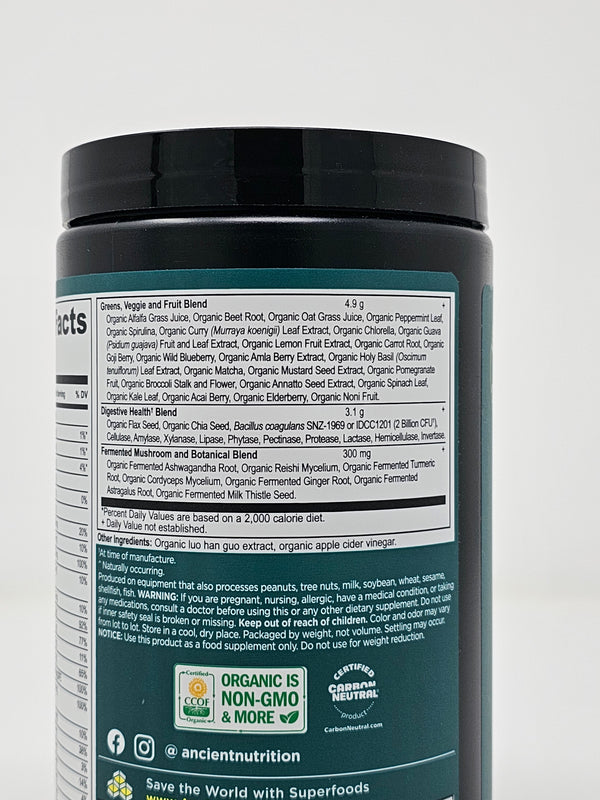 Ancient Nutrition Super Greens + Multivitamin