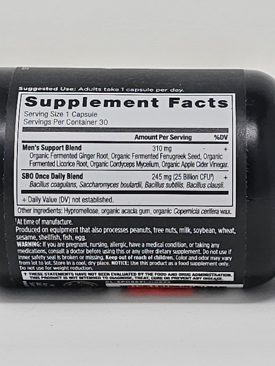 Ancient Nutrition SBO Probiotics Once Daily for Men Cost Plus Nutrition