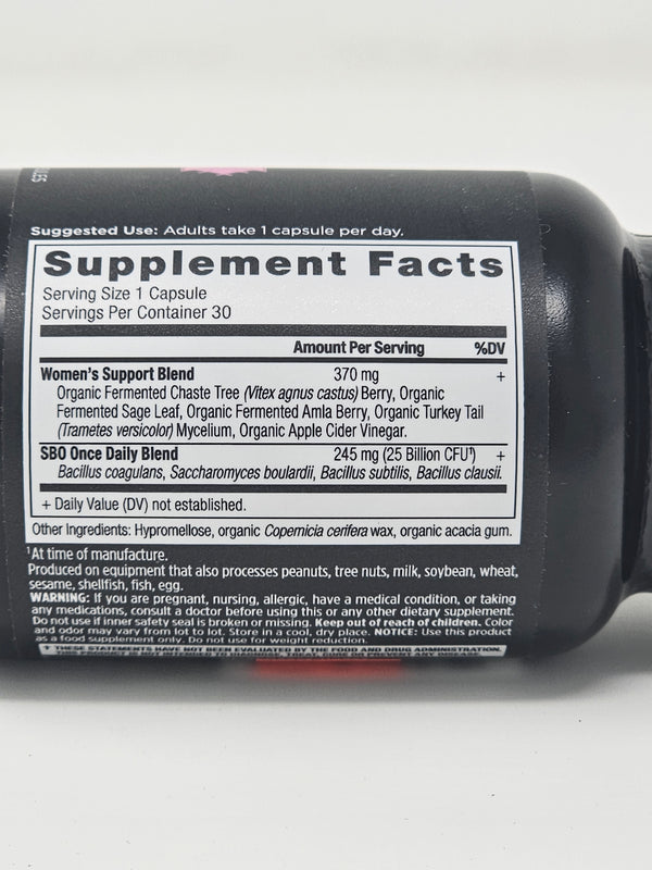 Ancient Nutrtition SBO Probiotic Women's Once Daily