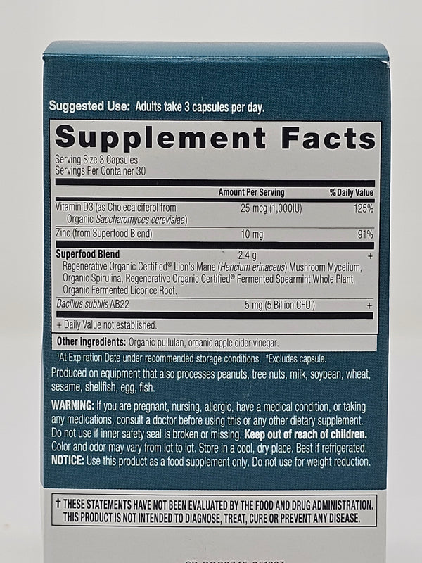 Ancient Nutrition Regenerative Organic Certified Leaky Gut Support