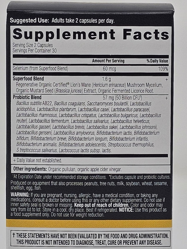 Ancient Nutrition Regenerative Organic Certified Gut Recovery