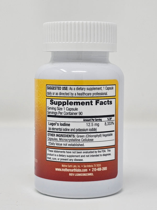 Lugol's Iodine Capsules