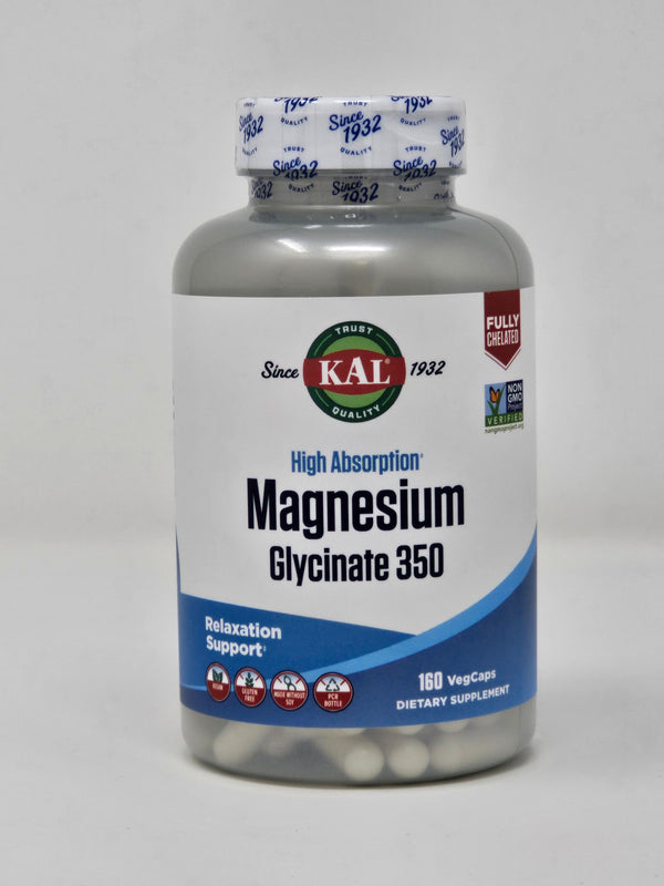 KAL Magnesium Glycinate Active Gels 90 softgel/180 softgel/160vcap