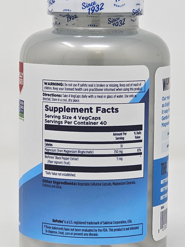 KAL Magnesium Glycinate Active Gels 90 softgel/180 softgel/160vcap