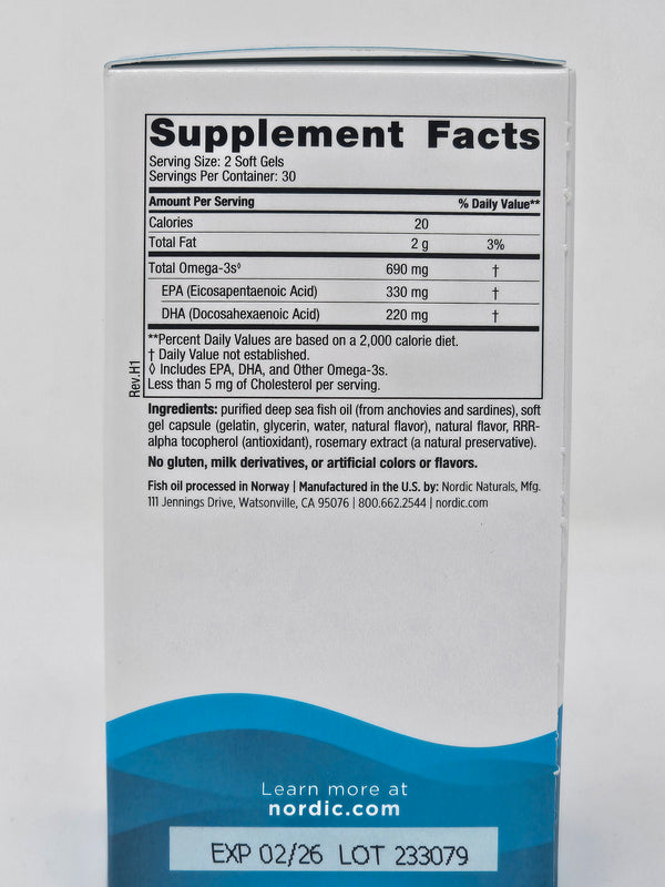 Nordic Naturals Omega 3