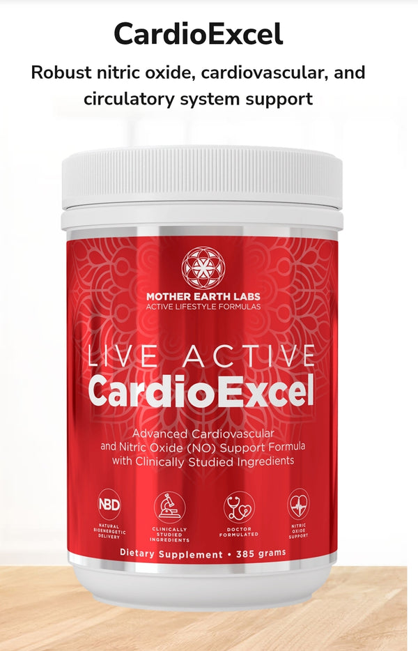 Live Active Cardio Excel by Mother Earth Labs