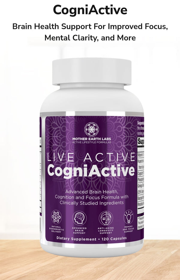 Live Active CogniActive by Mother Earth Labs