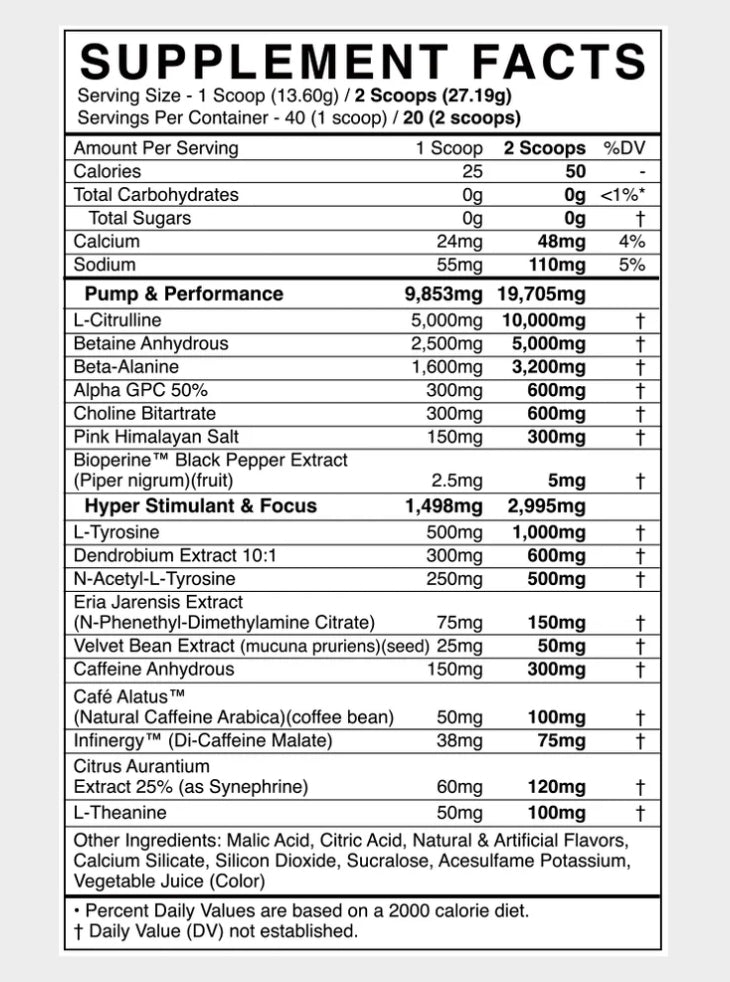 Defy Pre-Workout