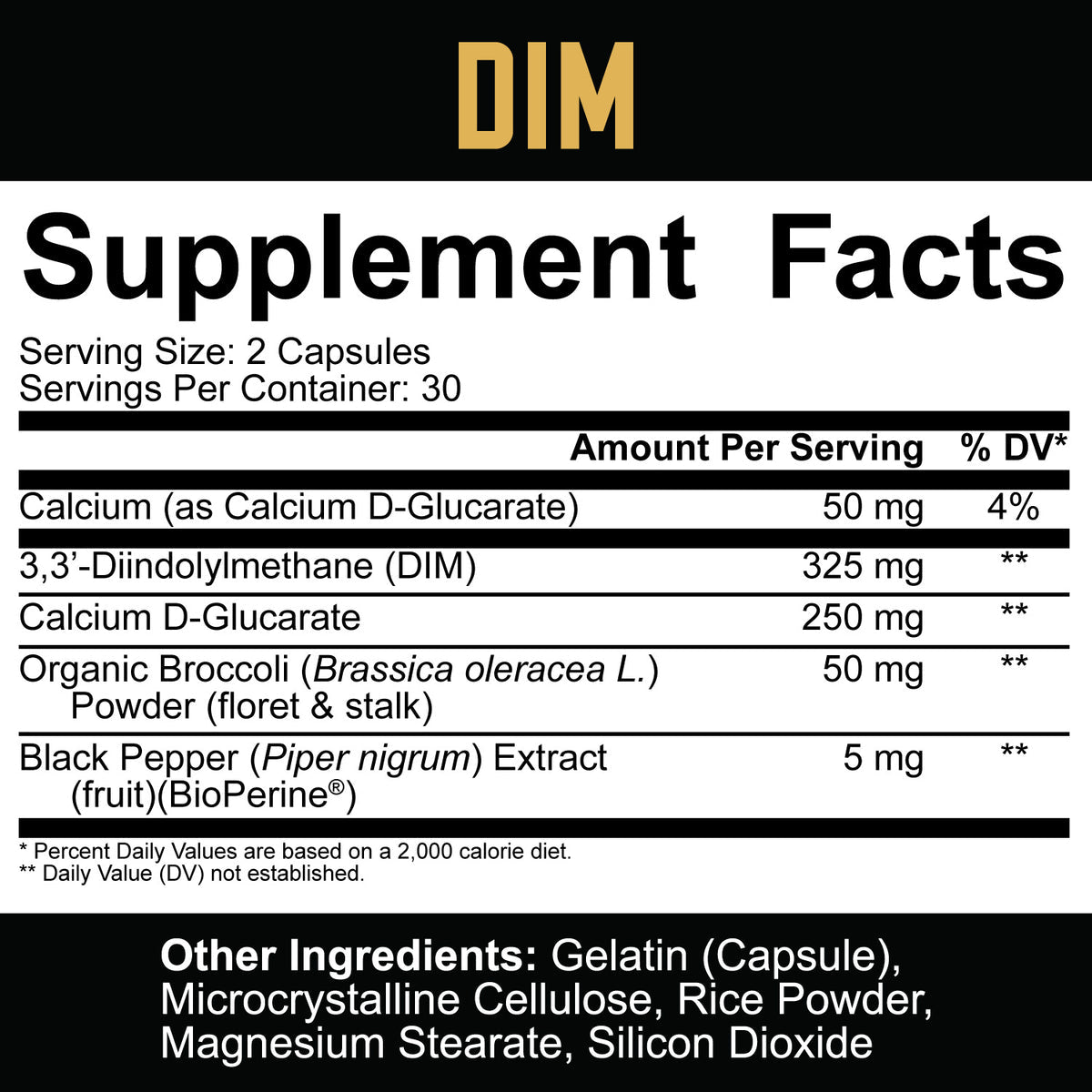 DIM (325mg)