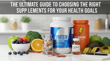 The Ultimate Guide to Choosing the Right Supplements for Your Health Goals