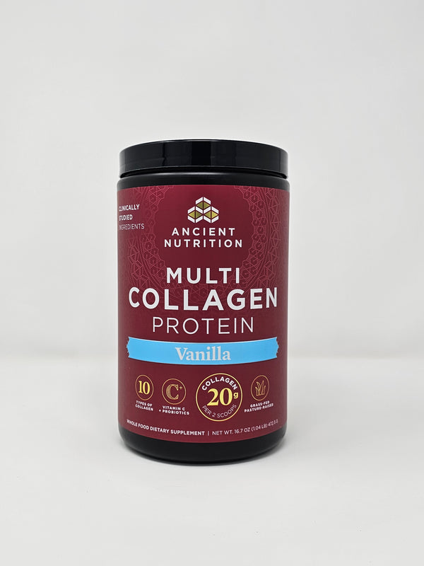 Ancient Nutrition Multi Collagen Vanilla Get 15% off at checkout