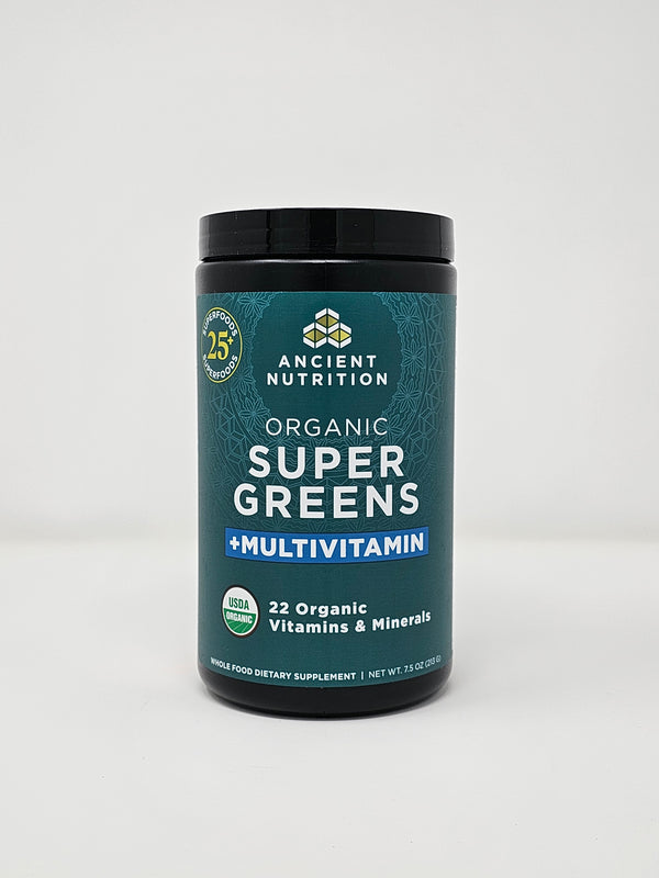 Ancient Nutrition Super Greens + Multivitamin Get 20% off at checkout