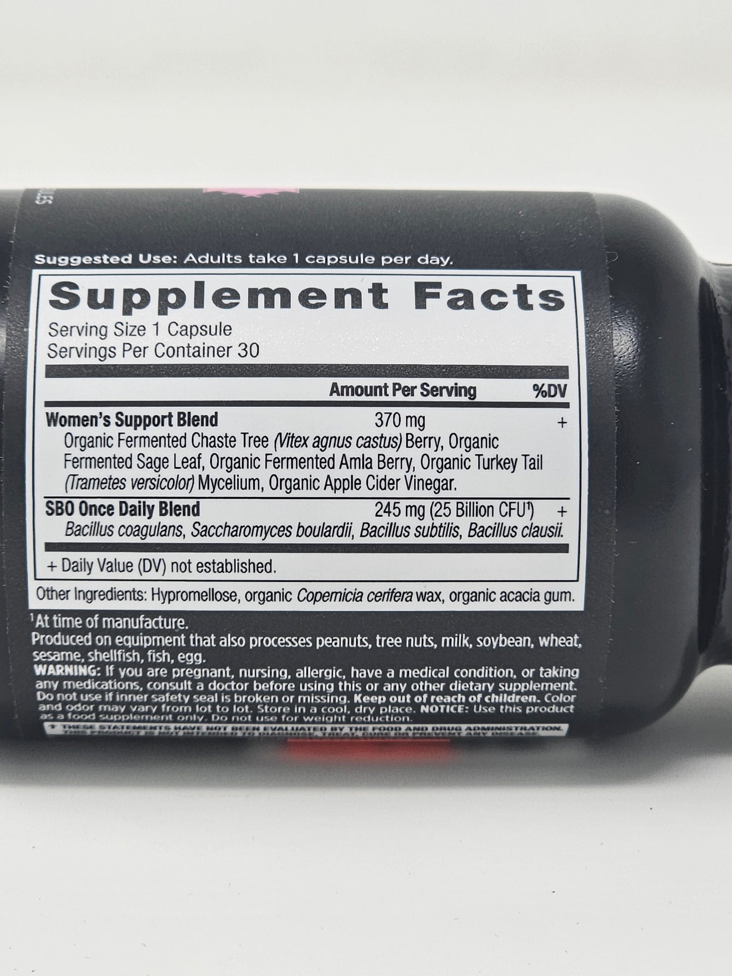 SBO Probiotic Women's Once Daily