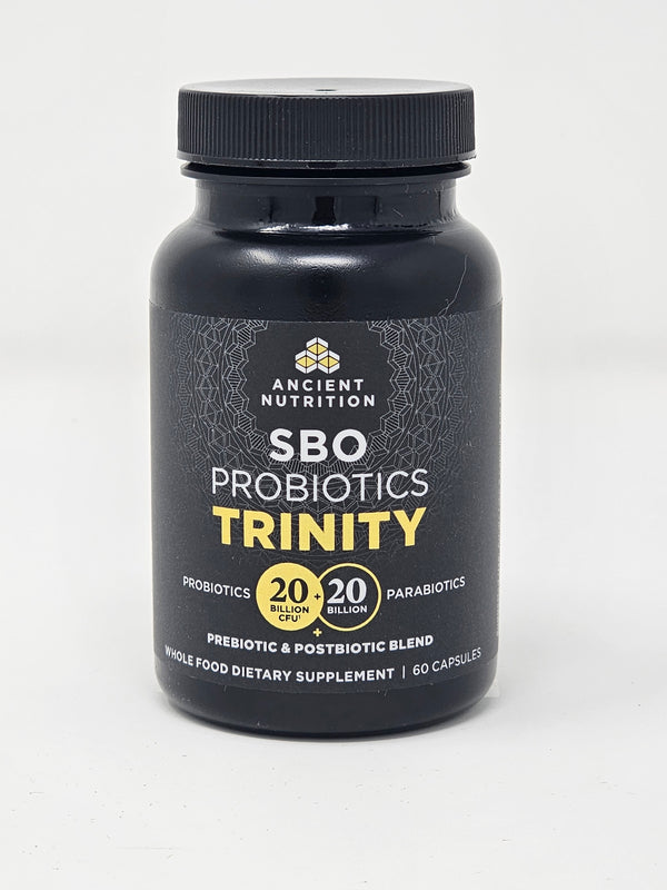 Ancient Nutrition SBO Probiotics Trinity Get 15% off at Checkout!
