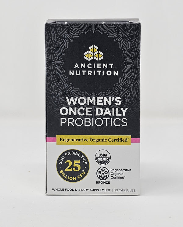 Ancient Nutrition Regenerative Organic Certified Women's Once Daily Probiotic