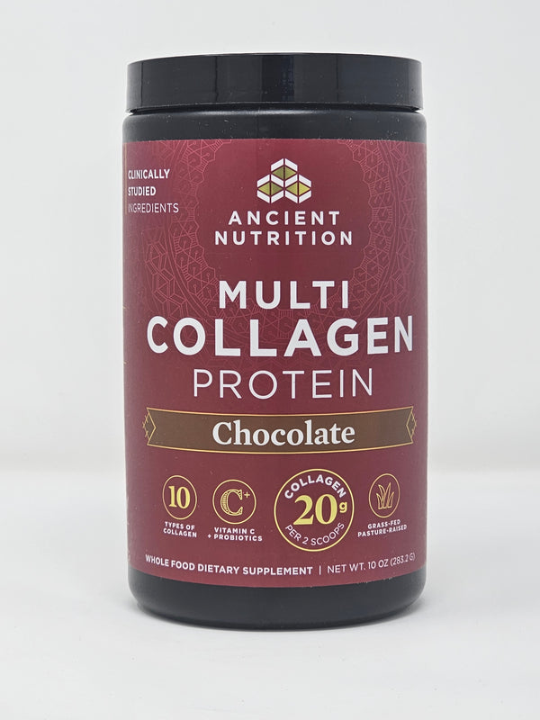 Ancient Nutrition Multi Collagen Chocolate Get 15% off at Checkout