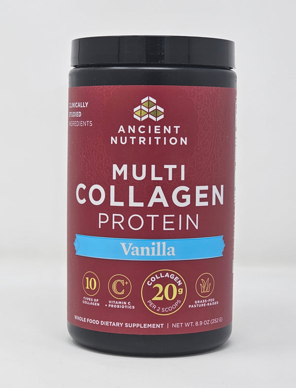 Ancient Nutrition Multi Collagen Vanilla Get 15% off at checkout