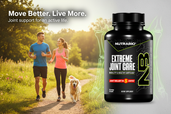 NutraBio Extreme Joint Care - Active Lifestyle Banner