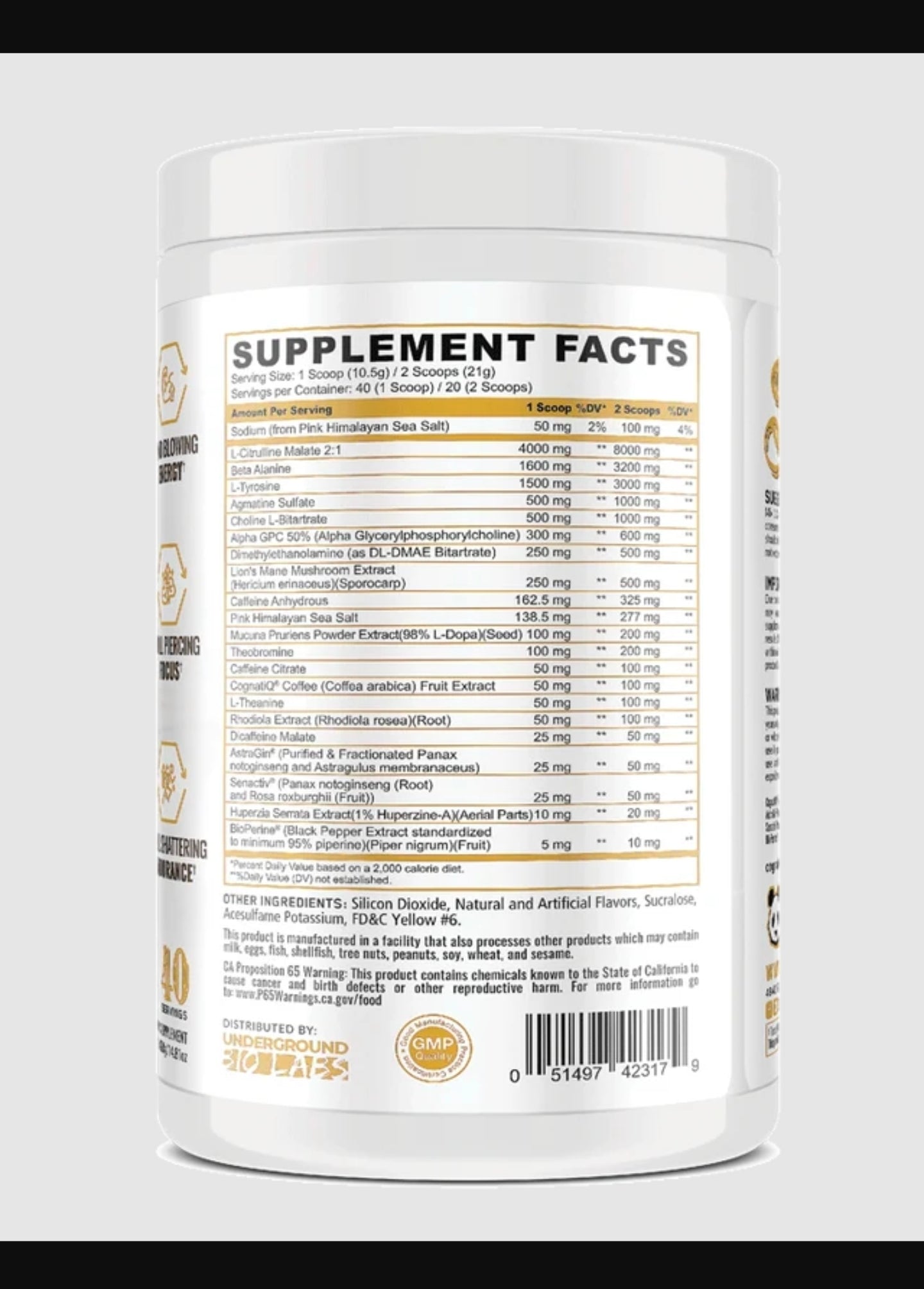 Skull Pre-Workout