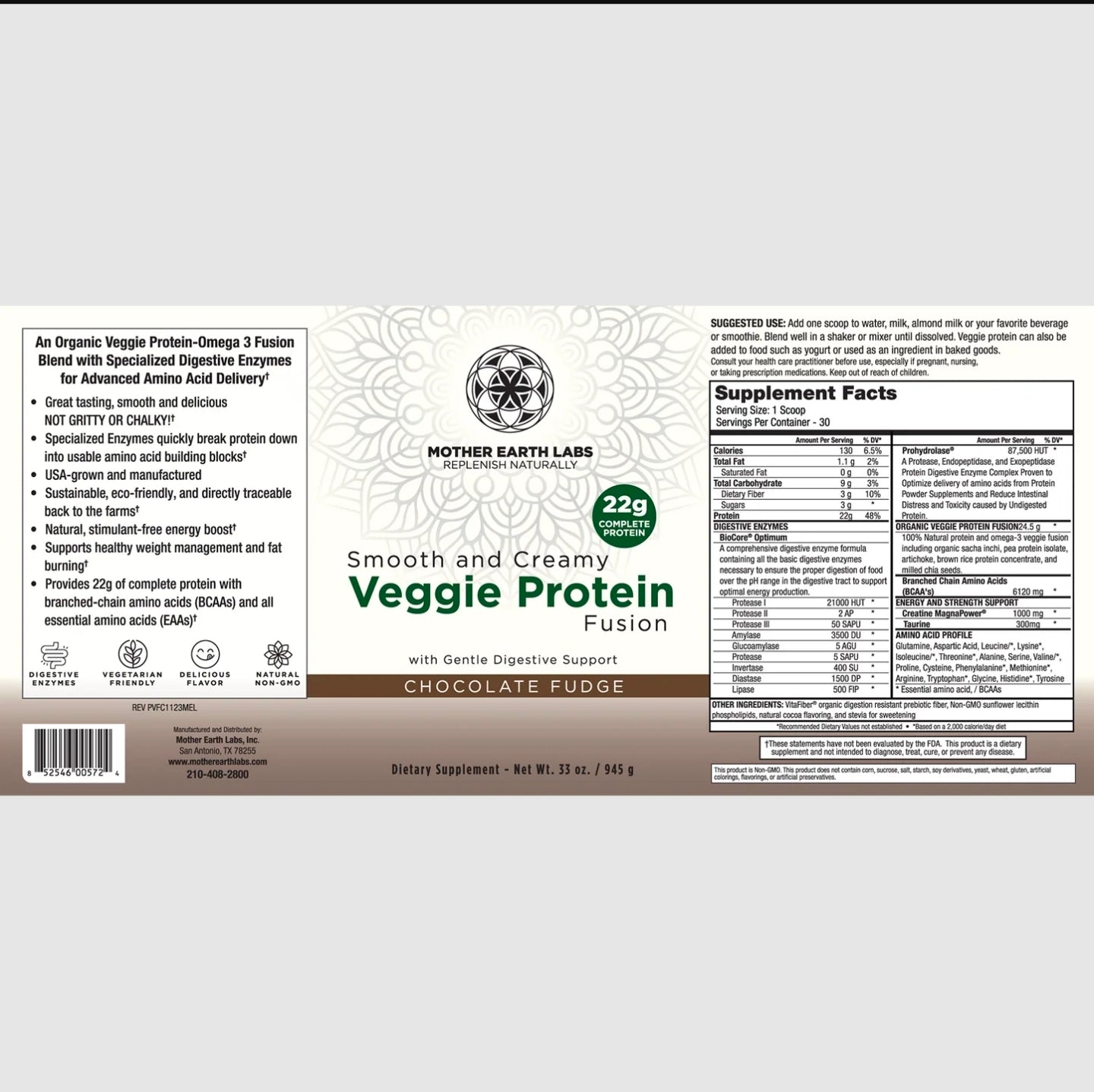 Organic Veggie Protein