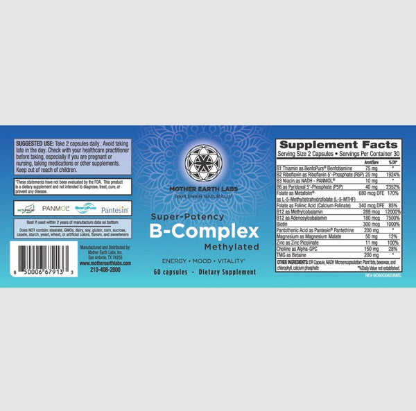 Super-Potency Bioactive B-Complex