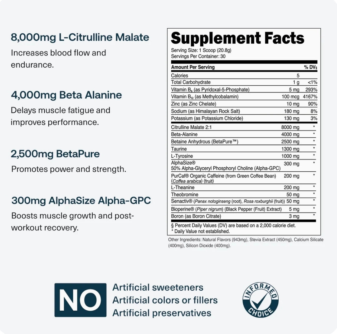 Bulk Pre-Workout