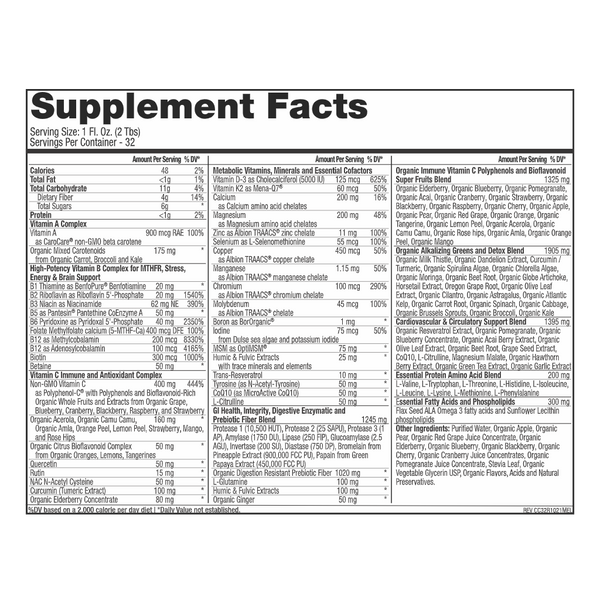 Comprehensive Core — Cost Plus Nutrition