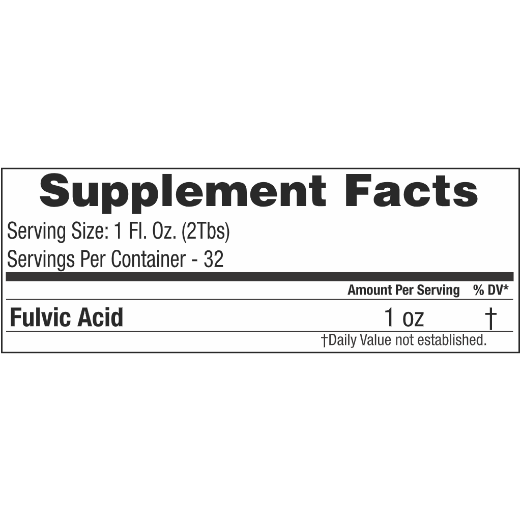 Fulvic Detox