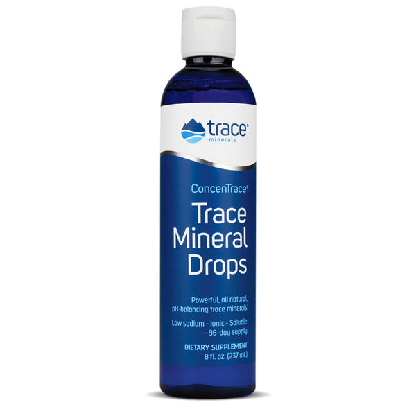 Concentrace Trace Minerals Drops - #1 Trace Minerals Supplement - Complete Mineral Complex for Energy, Hydration, & Electrolyte Balance with Over 72 High Absorption Ionic Trace Minerals - Earth's Pure 