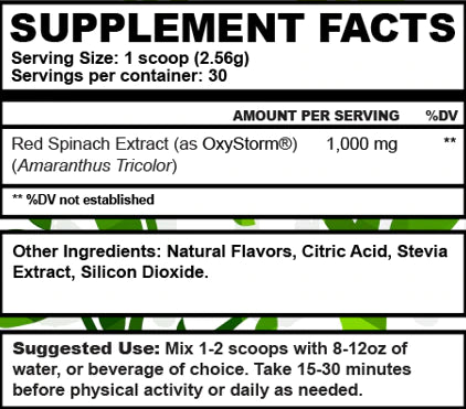 Vitality (Red Spinach Extract)