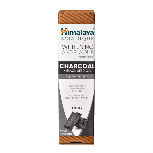 Charcoal & Black Seed Oil Whitening Antiplaque Toothpaste