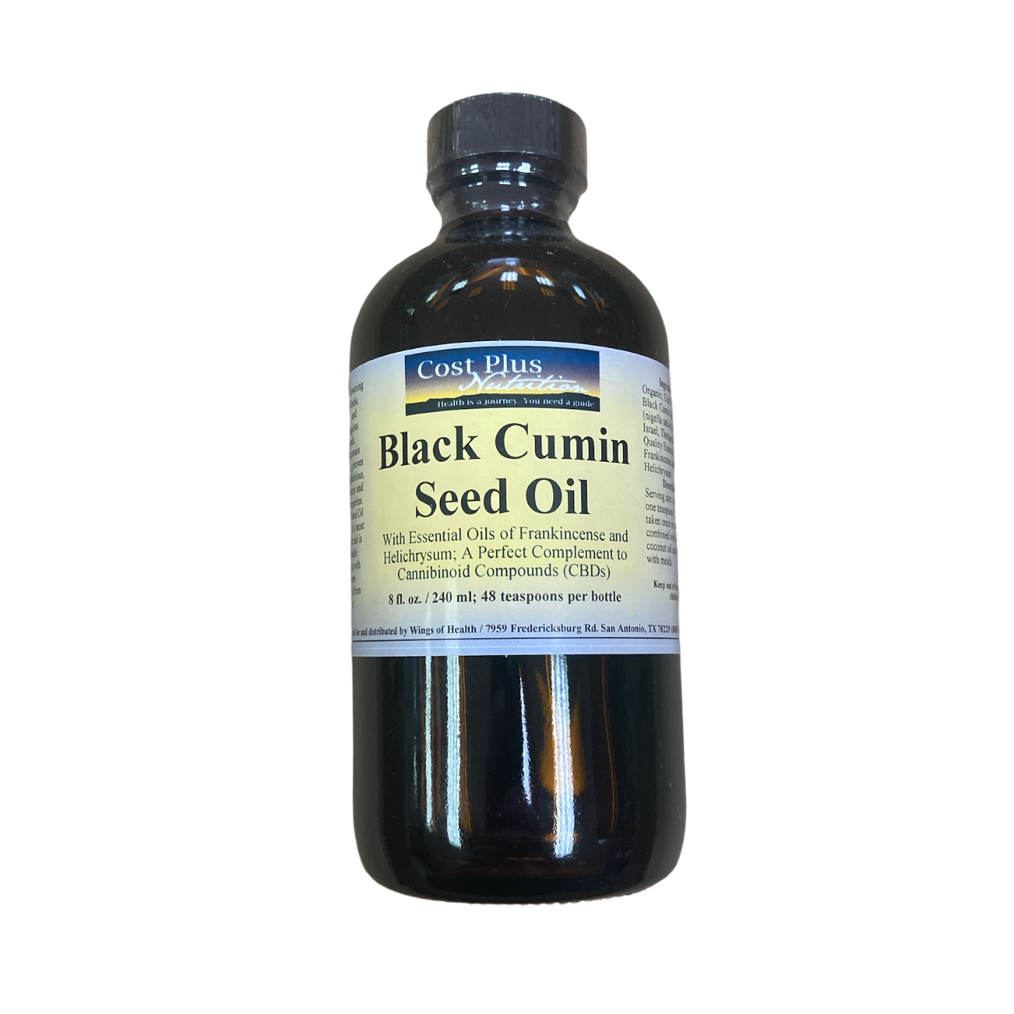 Black Cumin Seed Oil 8oz
