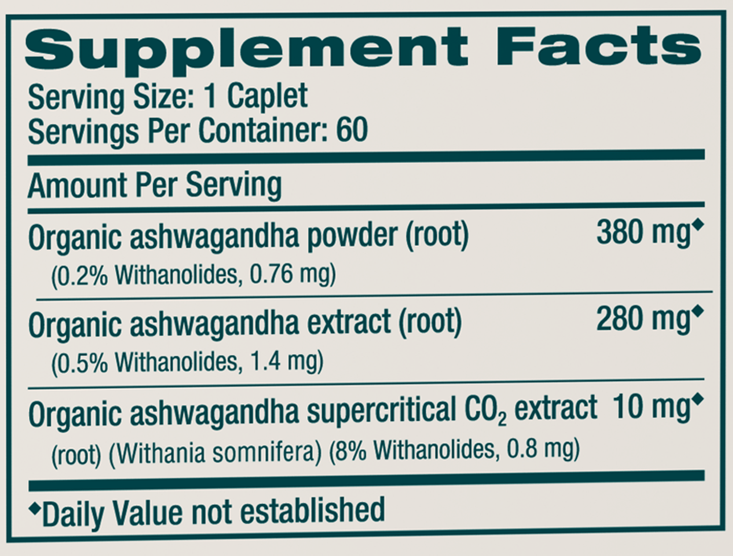Organic Ashwagandha