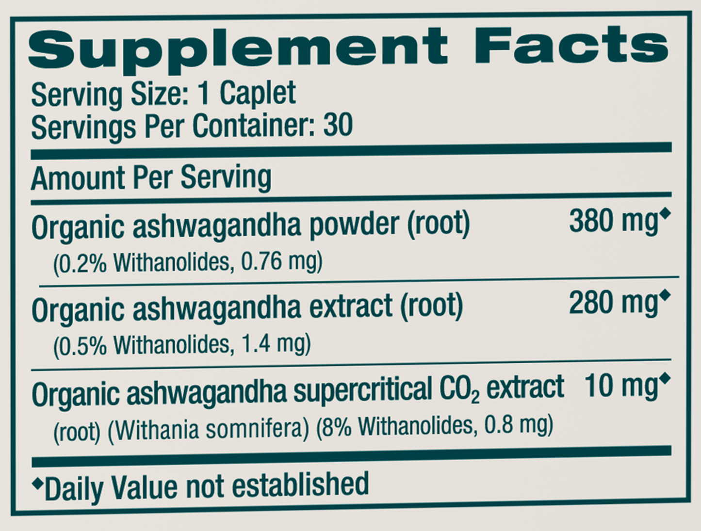 Organic Ashwagandha