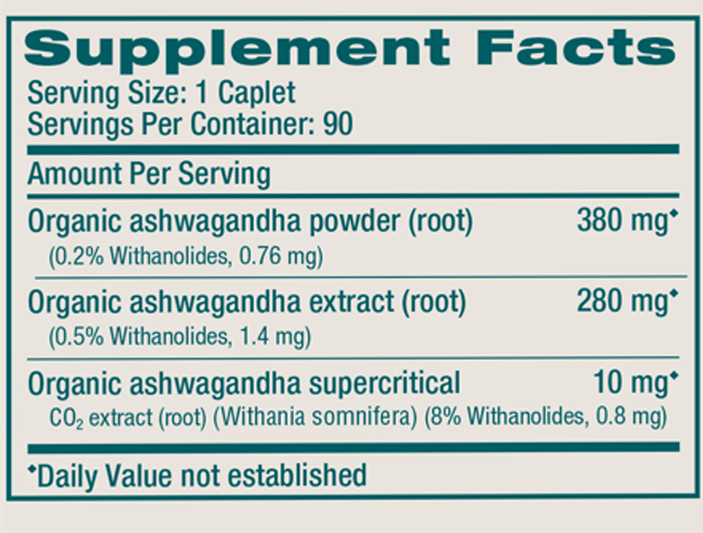 Organic Ashwagandha